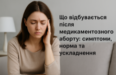 Що відбувається після медикаментозного аборту: симптоми, норма та ускладнення?